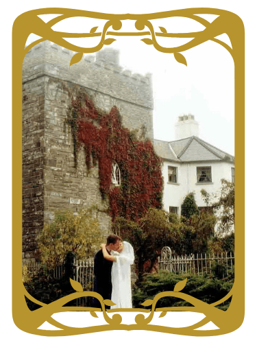 Of course, it goes without saying that the Irish lad and I celebrated our wedding in a castle.